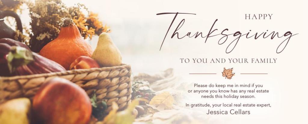 Corefact Seasonal Postcard <br> Thanksgiving Basket Corefact Seasonal Postcard <br> Thanksgiving Basket