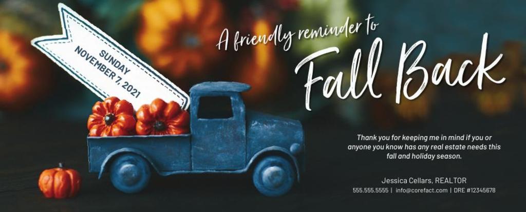 Corefact Seasonal - Fall Back Truck Corefact Seasonal - Fall Back Truck
