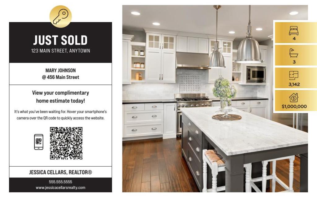 Corefact Just Sold - QR Home Estimate Gold Corefact Just Sold - QR Home Estimate Gold