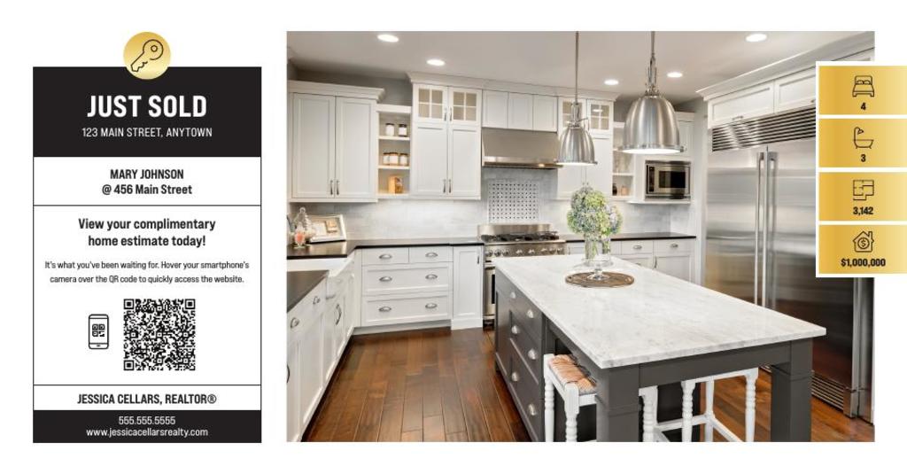 Corefact Just Sold - QR Home Estimate Gold Corefact Just Sold - QR Home Estimate Gold