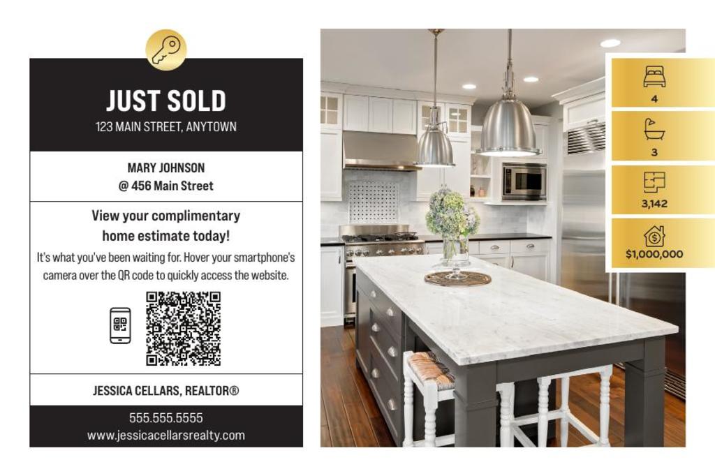 Corefact Just Sold - QR Home Estimate Gold Corefact Just Sold - QR Home Estimate Gold