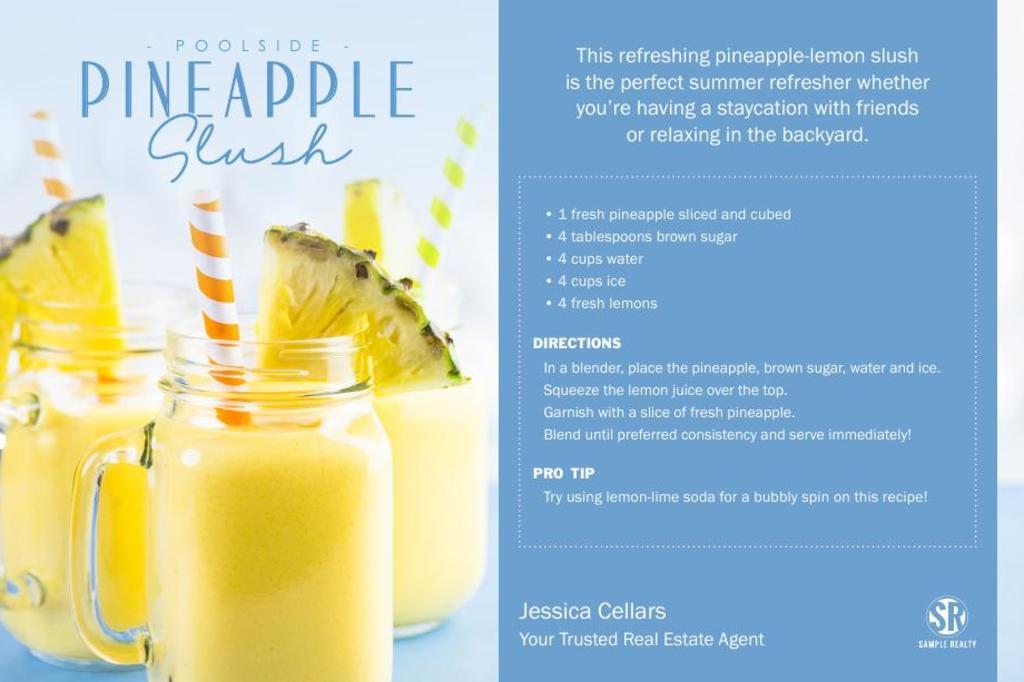Corefact Recipe - Pineapple Slush Corefact Recipe - Pineapple Slush