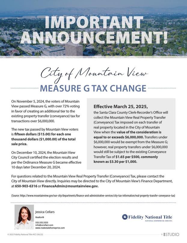 Measure G Tax Change- Single 