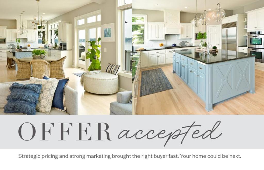 Just Sold Postcard - Market Moves  - Two Photos