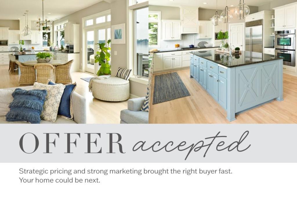 Just Sold Postcard - Market Moves - Two Photos