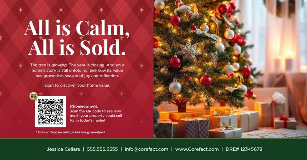 Seasonal Postcard - Home Estimate QR - All is Sold