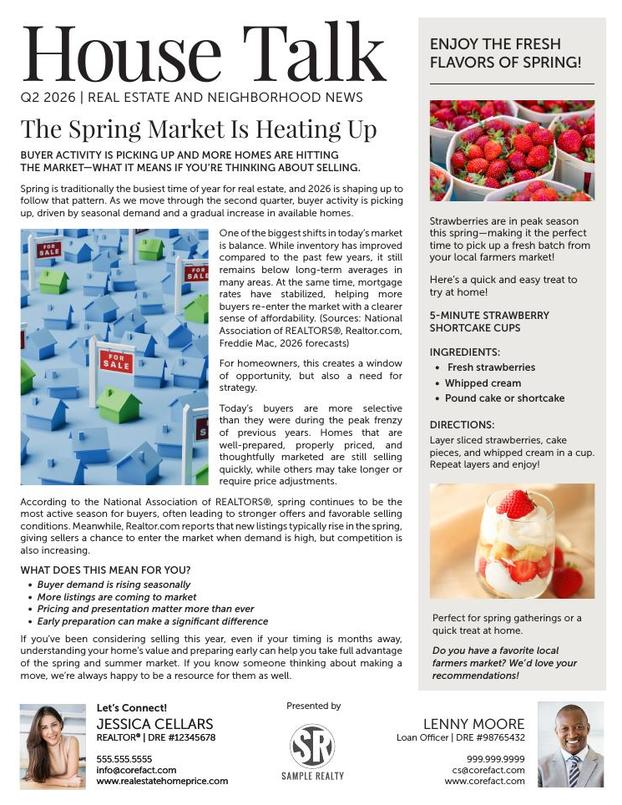 House Talk Newsletter 2026 - Flat Mailer - Quarterly - Q2 (Team)