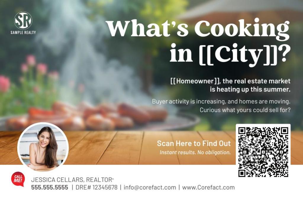 Seasonal Postcard - Summer Home Estimate QR - Whats Cooking