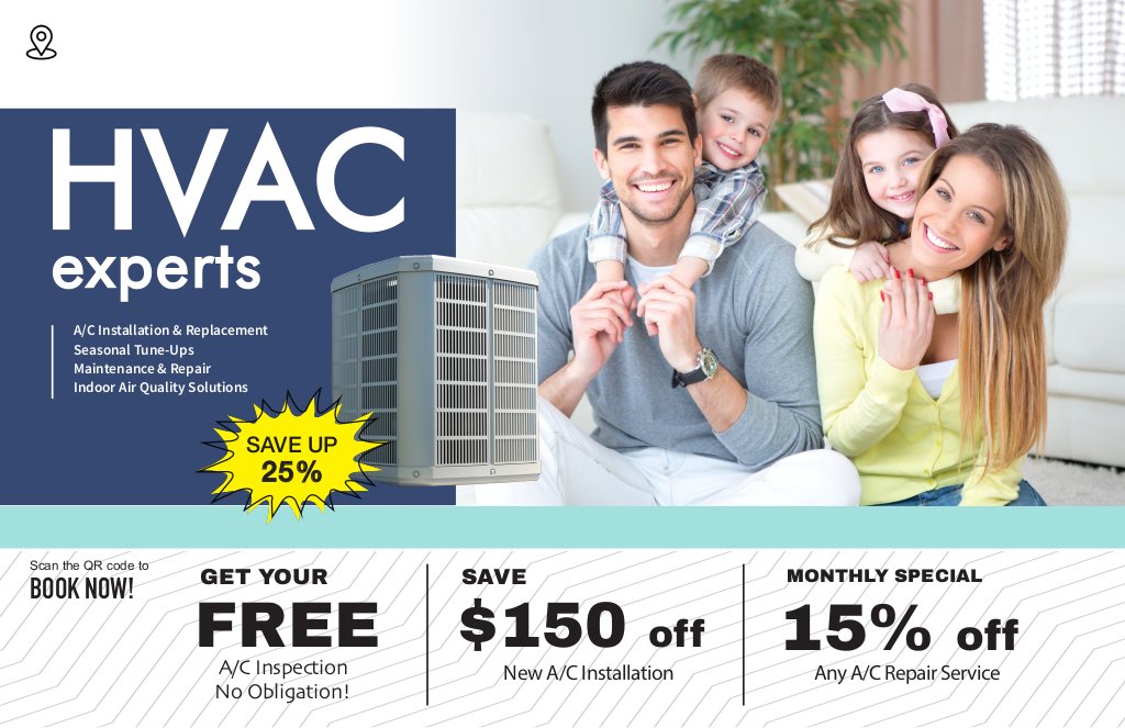 HVAC Postcard - HVAC Experts