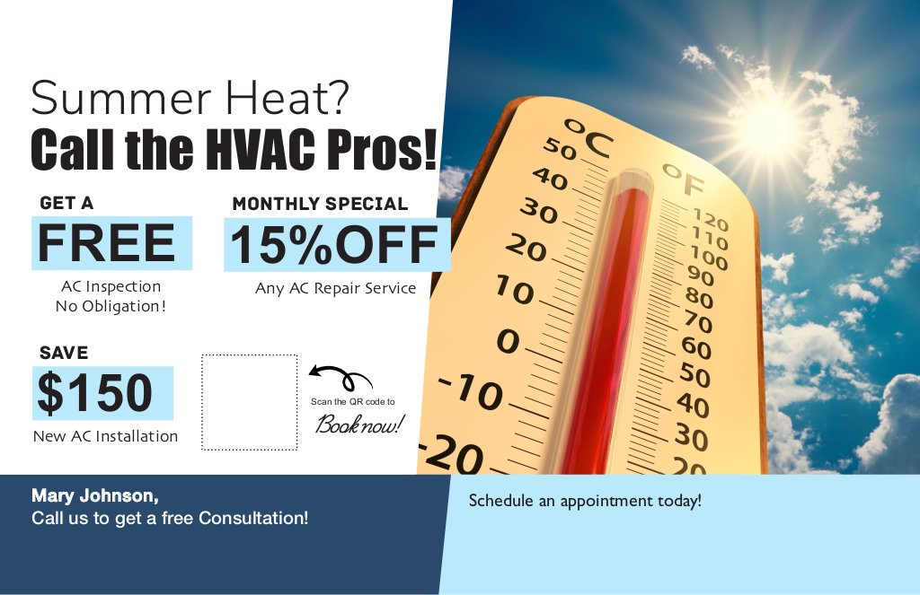 HVAC Postcard - Summer Heat?