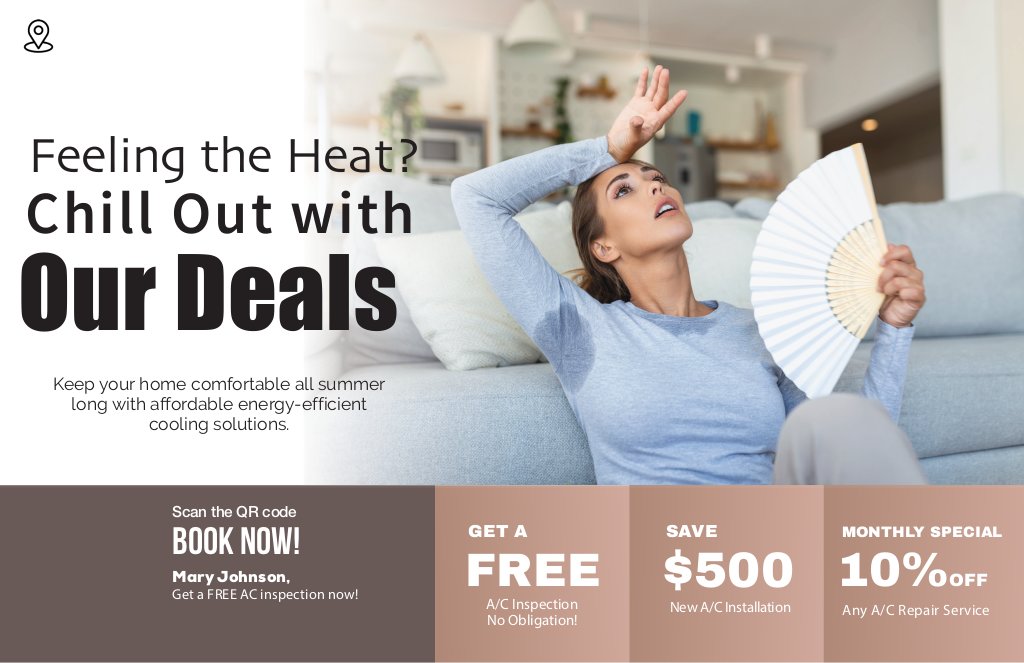 HVAC Postcard - Feeling the Heat