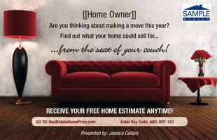 Corefact Home Estimate - Red Couch