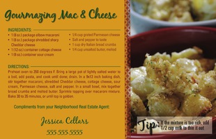 Corefact Recipe - Gourmazing Mac & Cheese Corefact Recipe - Gourmazing Mac & Cheese