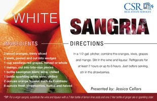 Corefact Recipe - White Sangria Corefact Recipe - White Sangria