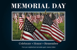 Corefact Seasonal - Memorial Day Flags Corefact Seasonal - Memorial Day Flags