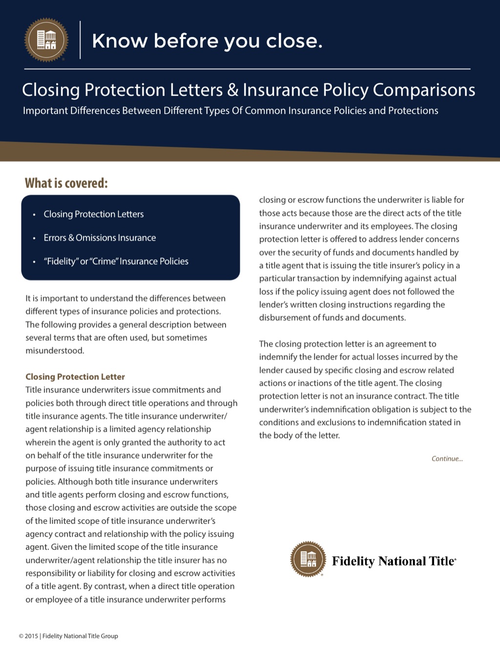 Corefact Catalog CFPB Flyers