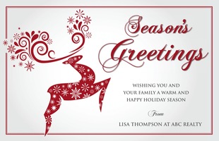 Corefact Season's Greetings - Reindeer