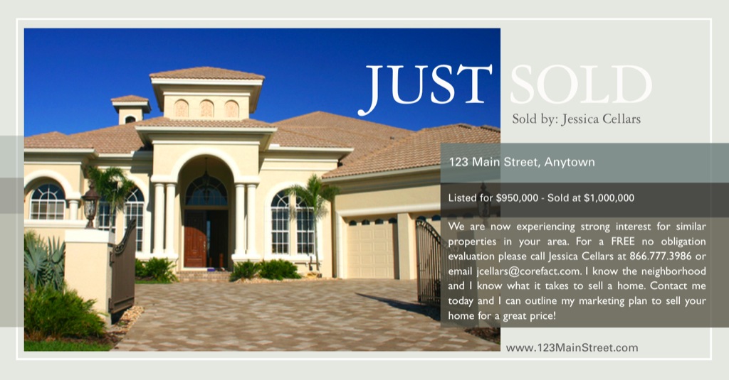 Corefact Just Sold Modern - 1 Photo Corefact Just Sold Modern - 1 Photo