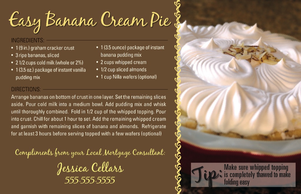 Corefact Easy Banana Creme Pie Corefact Easy Banana Creme Pie