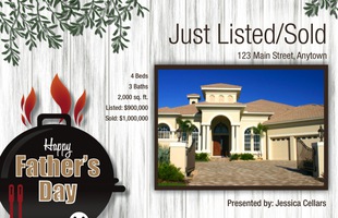 Corefact Seasonal - Just Listed/Sold Father's Day Corefact Seasonal - Just Listed/Sold Father's Day