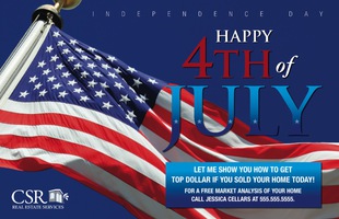 Corefact Seasonal - 4th of July Flag Corefact Seasonal - 4th of July Flag
