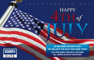 Corefact Seasonal - 4th of July Flag Corefact Seasonal - 4th of July Flag