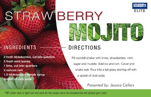 Corefact Recipe - Strawberry Mojito Corefact Recipe - Strawberry Mojito