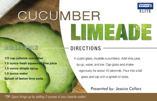 Corefact Recipe - Cucumber Limeade Corefact Recipe - Cucumber Limeade