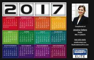 Corefact Calendar 2017 - Squares 01 Corefact Calendar 2017 - Squares 01