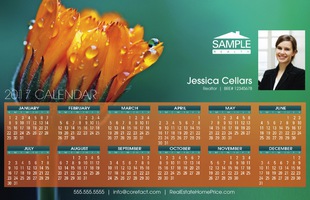 Corefact Calendar 2017 - Floral 01 Corefact Calendar 2017 - Floral 01