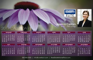 Corefact Calendar 2017 - Floral 02 Corefact Calendar 2017 - Floral 02