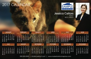 Corefact Calendar 2017 - Animal 02 Corefact Calendar 2017 - Animal 02