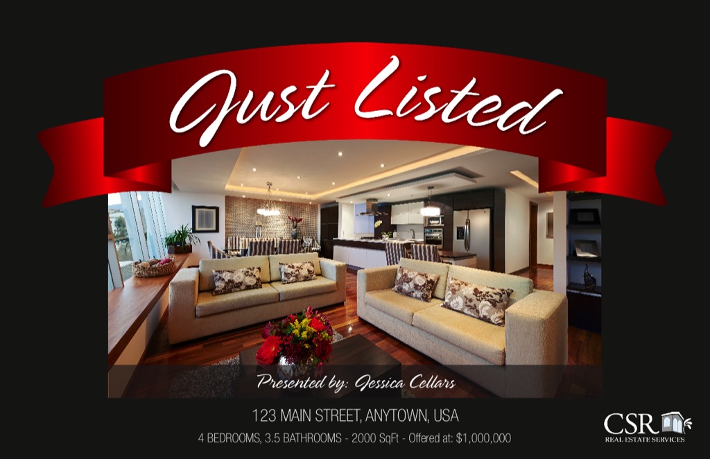 Corefact Just Listed - Ribbon 02 Corefact Just Listed - Ribbon 02