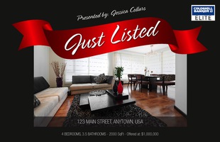 Corefact Just Listed - Ribbon 01 Corefact Just Listed - Ribbon 01
