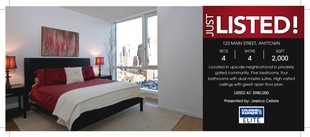 Corefact Just Listed - Black Bar 03 Corefact Just Listed - Black Bar 03