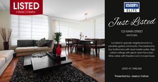 Corefact Just Listed - Black Bar 01 Corefact Just Listed - Black Bar 01