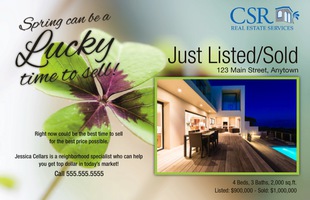 Corefact Seasonal - Just Listed/Sold Clover Corefact Seasonal - Just Listed/Sold Clover