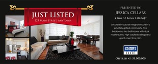 Corefact Just Listed - Ribbon 03 Corefact Just Listed - Ribbon 03