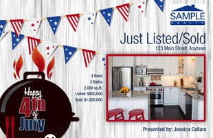 Corefact Seasonal - Just Listed/Sold July BBQ Corefact Seasonal - Just Listed/Sold July BBQ