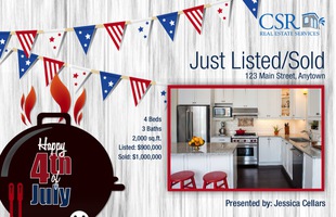 Corefact Seasonal - Just Listed/Sold July BBQ Corefact Seasonal - Just Listed/Sold July BBQ