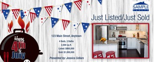 Corefact Seasonal - Just Listed/Sold July BBQ Corefact Seasonal - Just Listed/Sold July BBQ