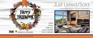 Corefact Seasonal - Just Listed/Sold Halloween Corefact Seasonal - Just Listed/Sold Halloween